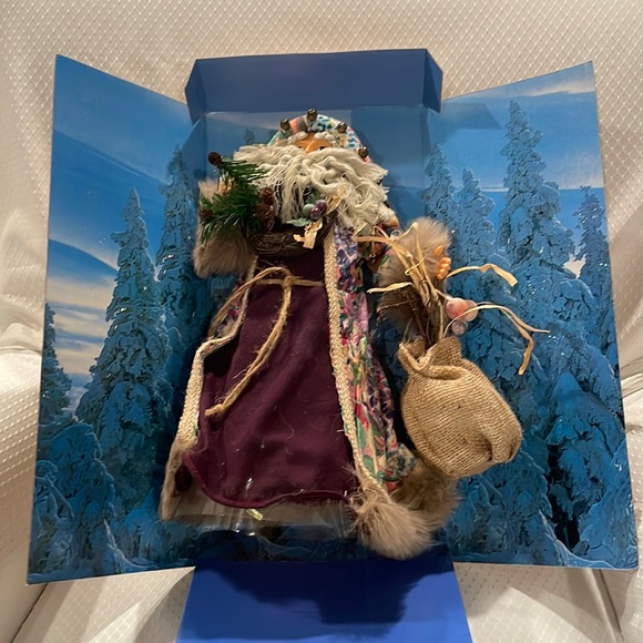 Vtg Old World Santa Limited Edition Handcrafted Tree Topper Collectible 16” Tall - Picture 4 of 13